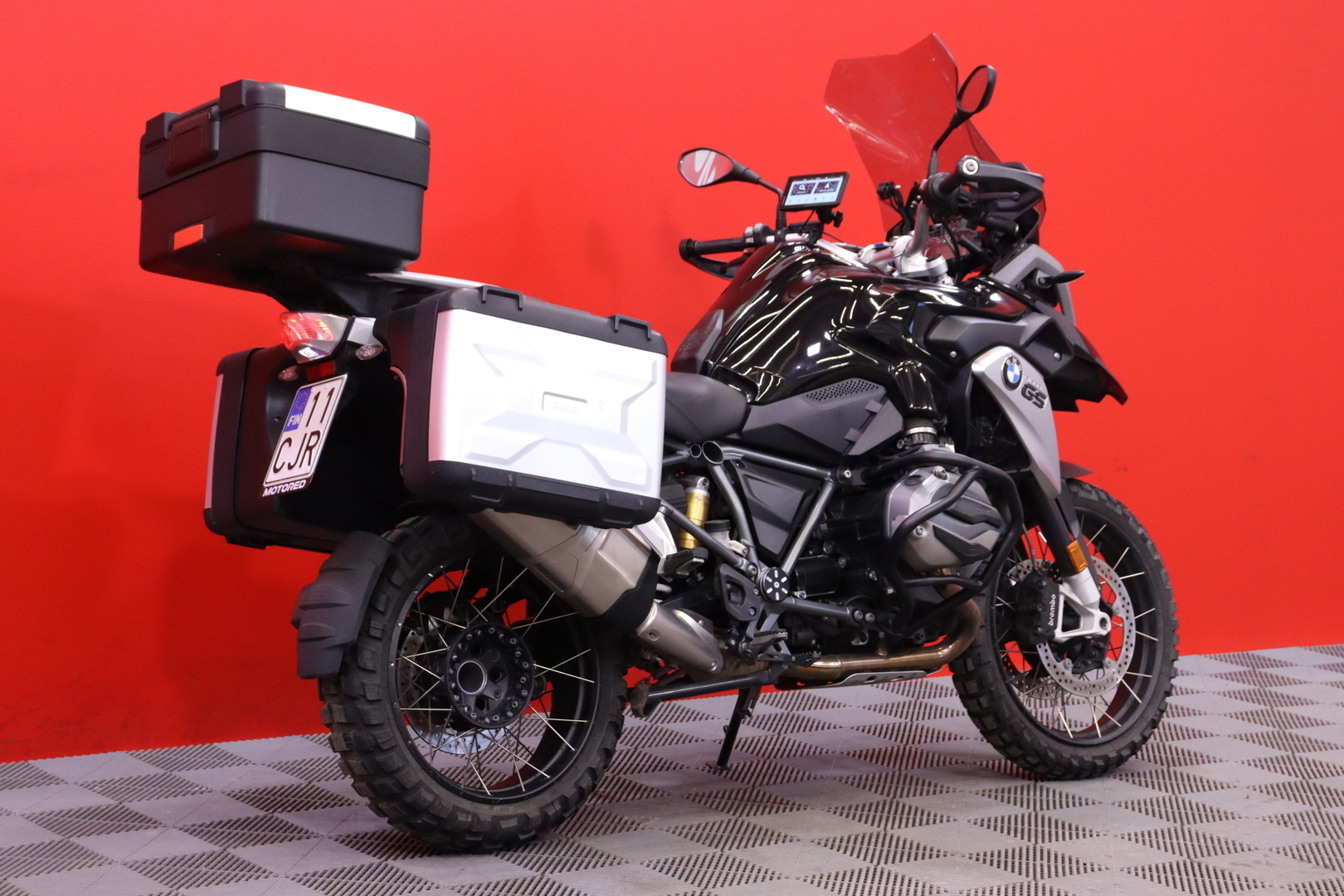 BMW - R - 1200 GS // Triple Black / Navi / ESA / Uudet renkaat! / Sifter pro / Ajotilat pro // - Moottoripyörä
