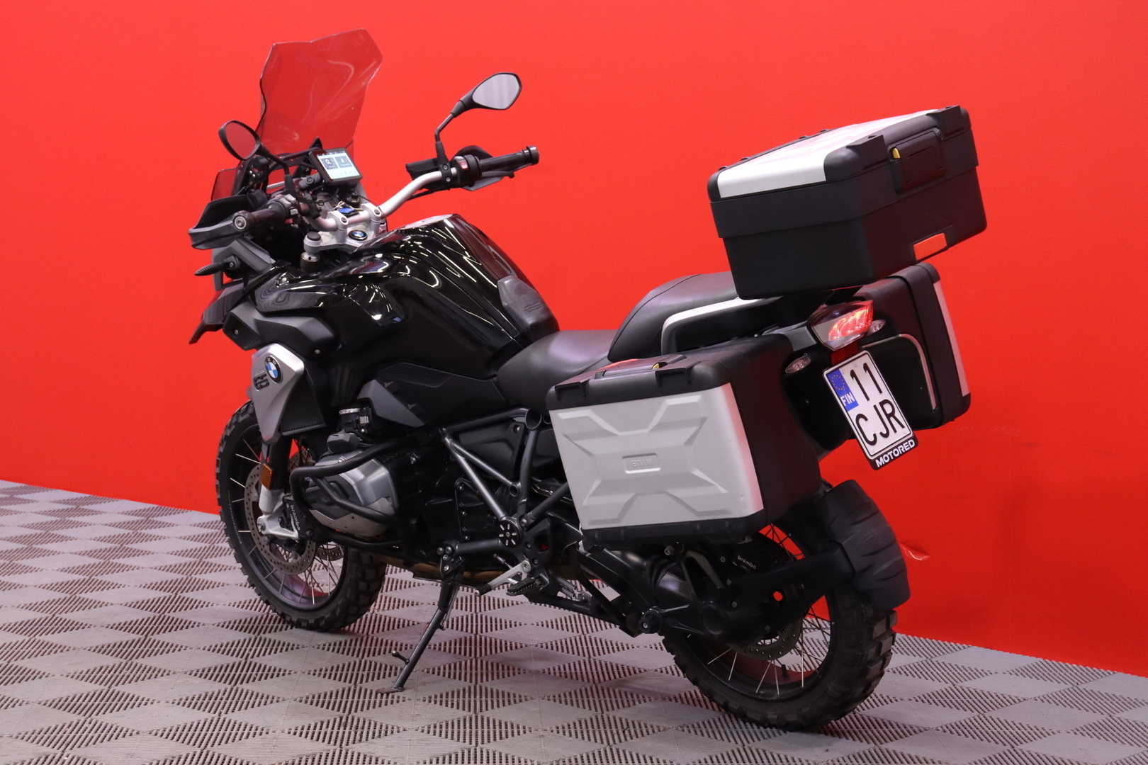 BMW - R - 1200 GS // Triple Black / Navi / ESA / Uudet renkaat! / Sifter pro / Ajotilat pro // - Moottoripyörä