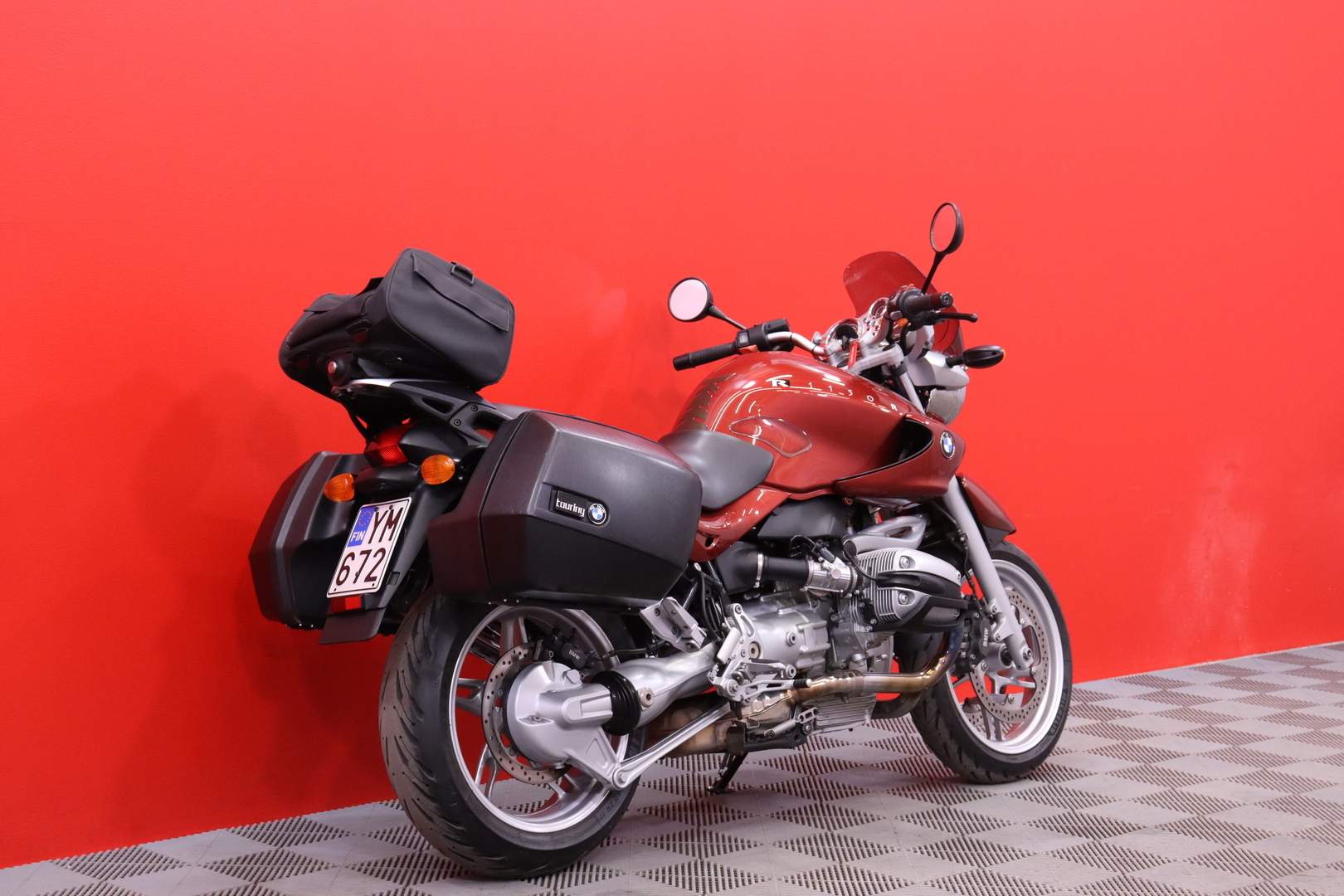 BMW - R - 1150 R // Suomi-pyörä / Huoltokirja / 3x laukut / A2 kuristettavissa // - Moottoripyörä