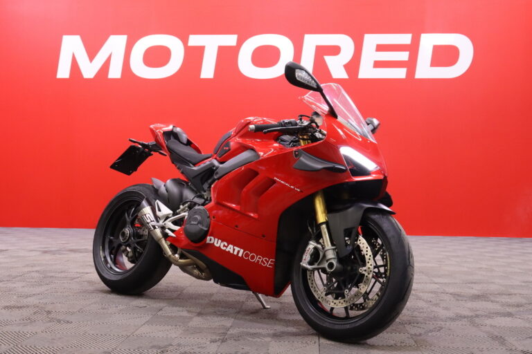 Ducati - PANIGALE V4 - S // Sähköalusta / Shifter / Putkisto! / Wheelie Control / Ajomodet / LED // - Moottoripyörä