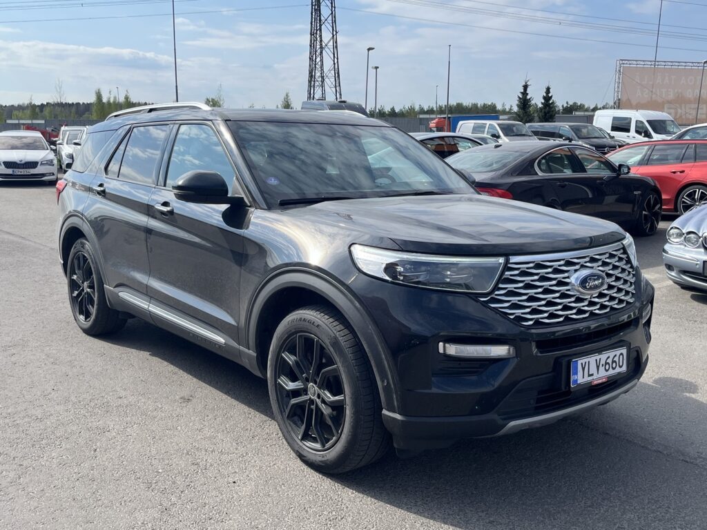 Ford - Explorer - 3,0 V6 Ecoboost 457hv PHEV A10 AWD Platinum 5-ovinen Ford - Explorer - 3,0 V6 Ecoboost 457hv PHEV A10 AWD Platinum 5-ovinen - Maastoauto