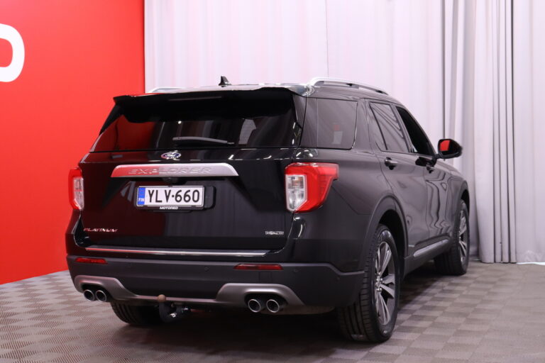 Ford - Explorer - 3,0 V6 Ecoboost 457hv PHEV A10 AWD Platinum 5-ovinen // ACC / B&O / Apple CarPlay / 360° / Panoraamakatto // - Maastoauto