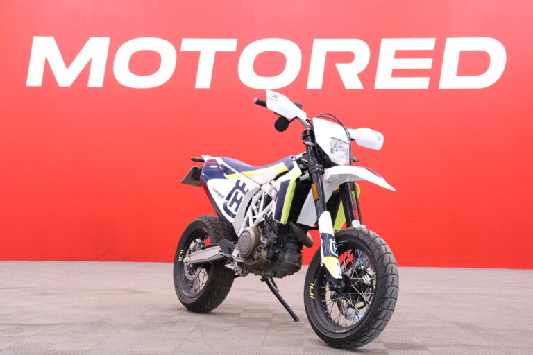 Husqvarna - 701 - Supermoto // Suomi-pyörä / Huoltokirja / Akrapovic / ABS // - Moottoripyörä
