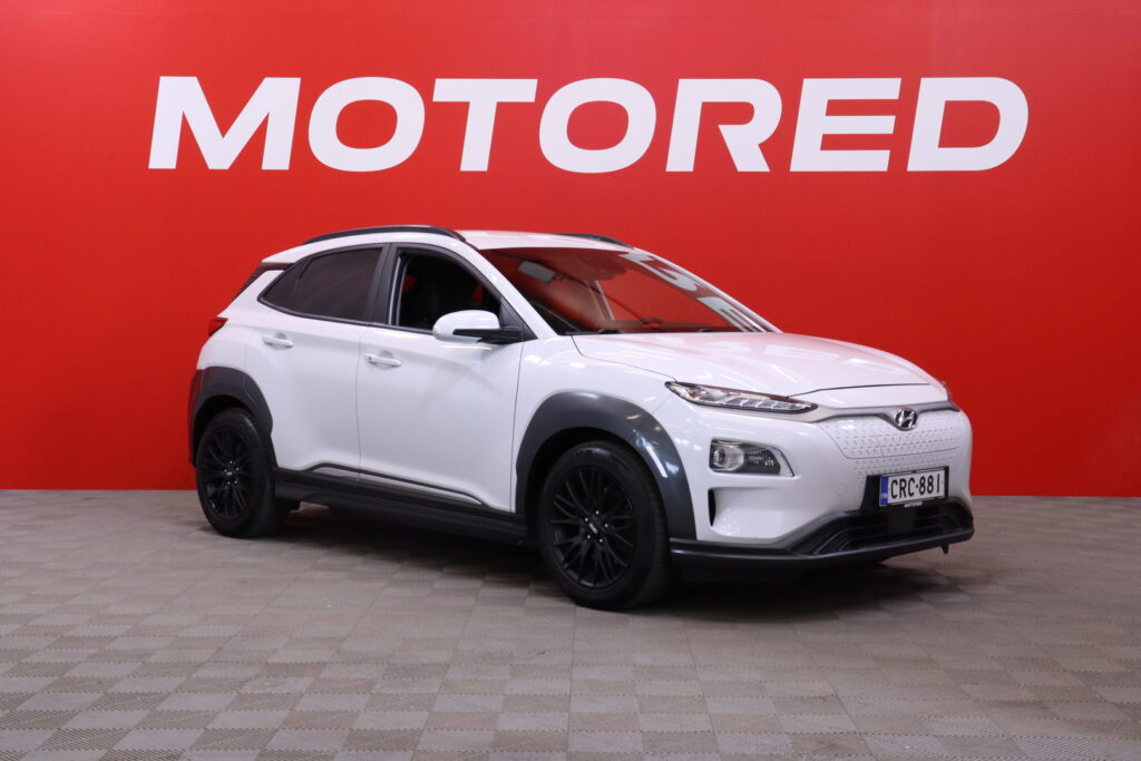 Hyundai - Kona Electric - 64 kWh 204 hv Style // Krell / Lämpöpumppu / ACC / Navi / Keyless / Ratinlämmitys / LED / P. kamera / CarPlay - Maastoauto