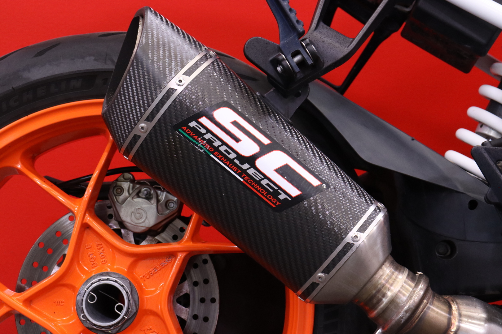 KTM - 1290 - Super Duke R // SC-Project / Quick Shift + / Huoltokirja / Track-pack // - Moottoripyörä