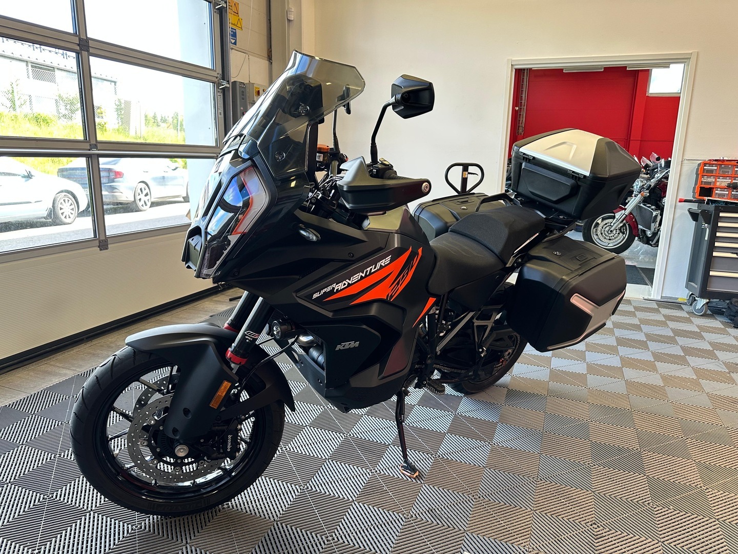 KTM - 1290 - Super Adventure S // Adap. Vakkari / Navi / Huoltokirja / Suomi-pyörä / 3x Laukut // - Moottoripyörä