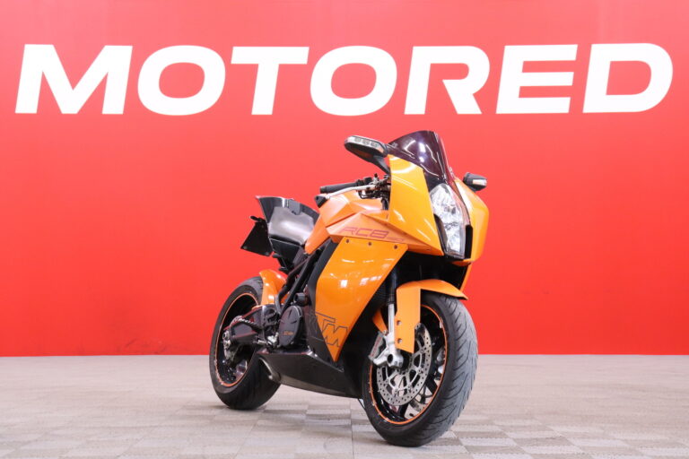 KTM - RC - 8 // Suomi-pyörä / Huoltokirja / Ohjausiskari / Brembo / 3x avain // - Moottoripyörä