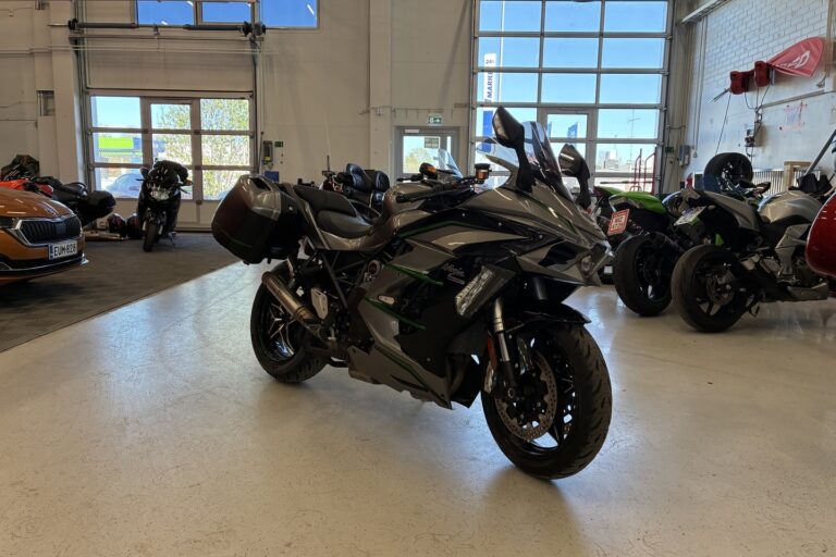 Kawasaki - NINJA - H2 SX SE+ // Juuri saapunut! / Sähkö alusta / Brembo stylema / Vakkari / Sifter // - Moottoripyörä
