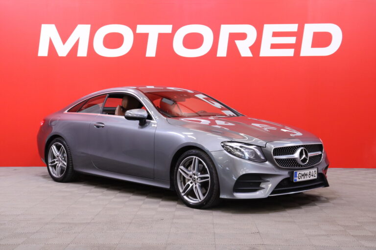 Mercedes-Benz - E - 220 d A Coupé Business AMG // 2-omisteinen / Suomi-Auto / AMG sisä-ja ulkopaketti / Ambient / Muistipenkit / Navi // - Coupe