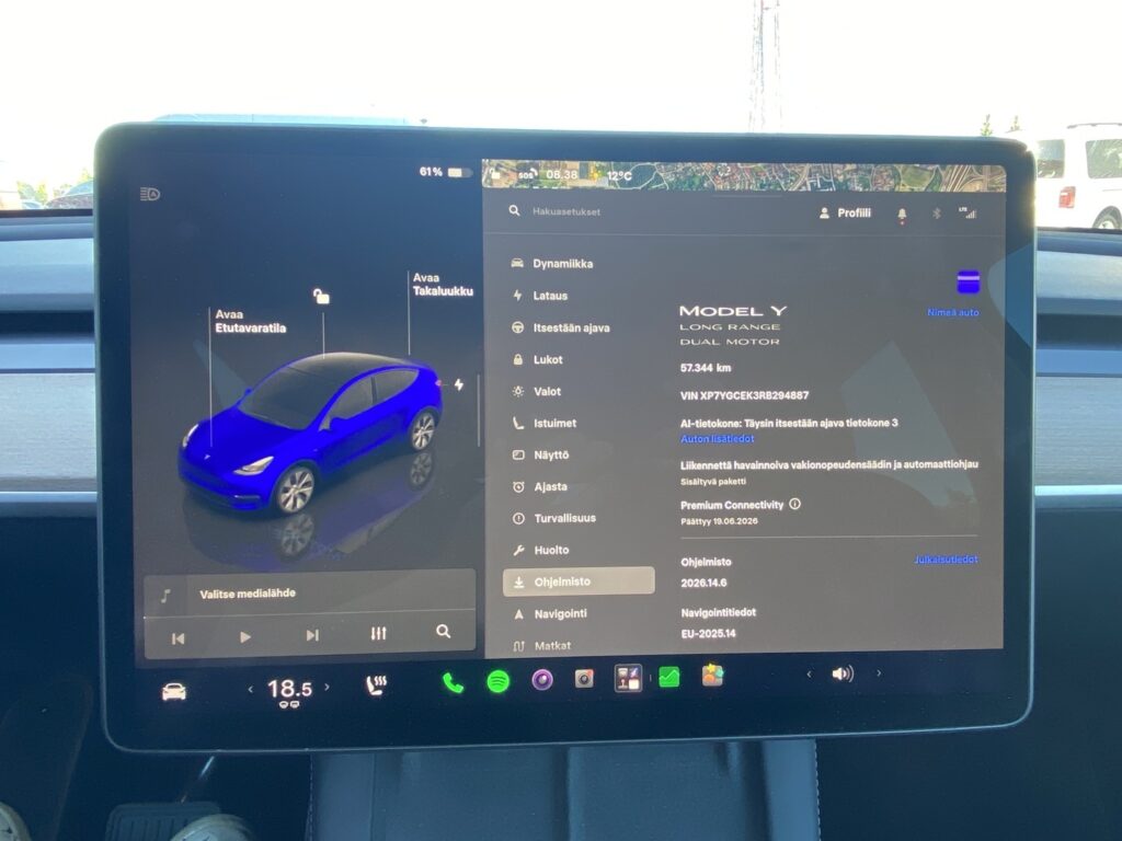 Tesla - Model Y - Long Range // Autopilot / AMD Ryzen / Vetokoukku /Lasikatto / Muistipenkki / Navi / Premium Audio / ILP / Kamera // Tesla - Model Y - Long Range // Autopilot / AMD Ryzen / Vetokoukku /Lasikatto / Muistipenkki / Navi / Premium Audio / ILP / Kamera // - Maastoauto