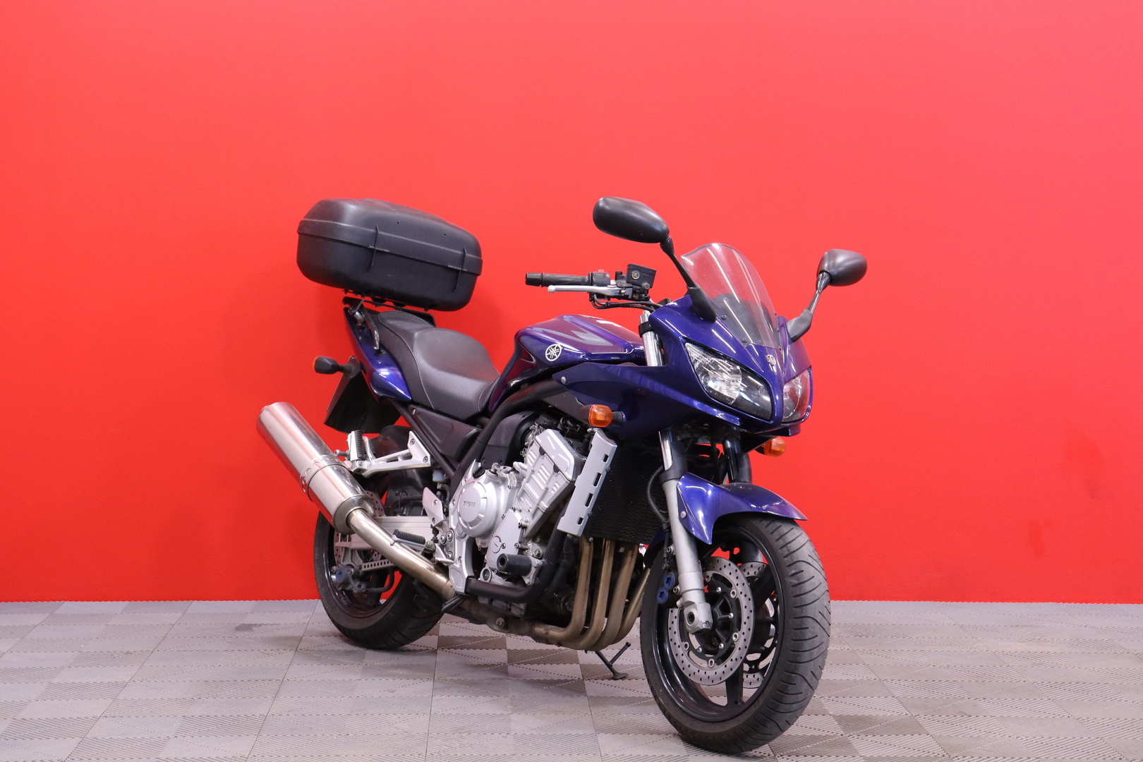 Yamaha - FZS - 1000 // 3-Om. Suomi-pyörä / Takalaukku / Kaatumatapit // - Moottoripyörä