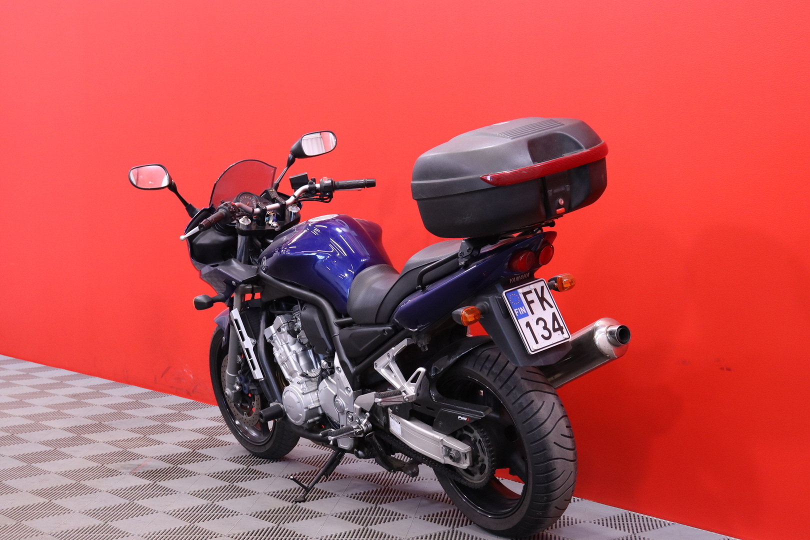 Yamaha - FZS - 1000 // 3-Om. Suomi-pyörä / Takalaukku / Kaatumatapit // - Moottoripyörä