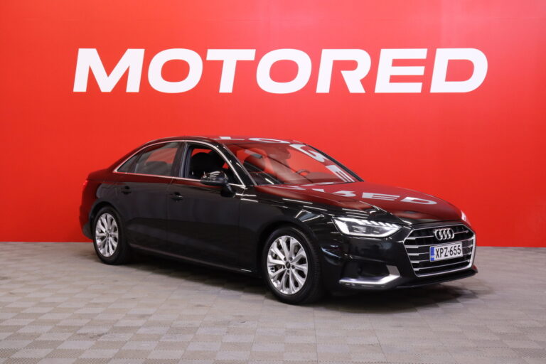 Audi - A4 - Sedan Business Advanced 40 TFSI 150 kW MHEV S tronic // Suomi-auto / S-line sisäpaketti / ACC / Matrix / Kamera // - Sedan