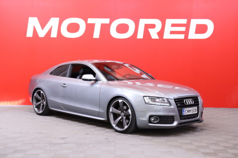 Audi - A5 - Coupé S-Line // Neliveto / P.kamera / Nahkapenkit / Ilmastointi / Vakionopeudensäädin/ Pysäköintitutka / P. kamera // - Coupe