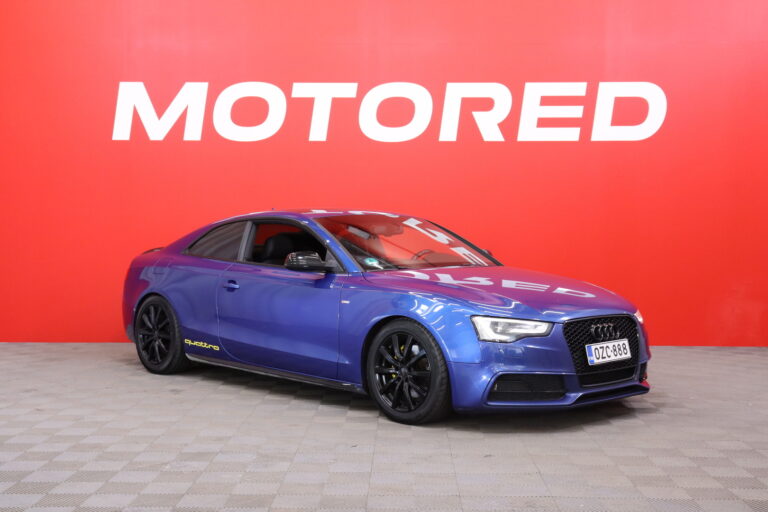 Audi - A5 - Coupé 3,0 V6 TDI DPF 180 kW quattro S tronic S-LINE // Webasto / B&O hifit / Panorama / Sähköpenkit yms.// - Coupe