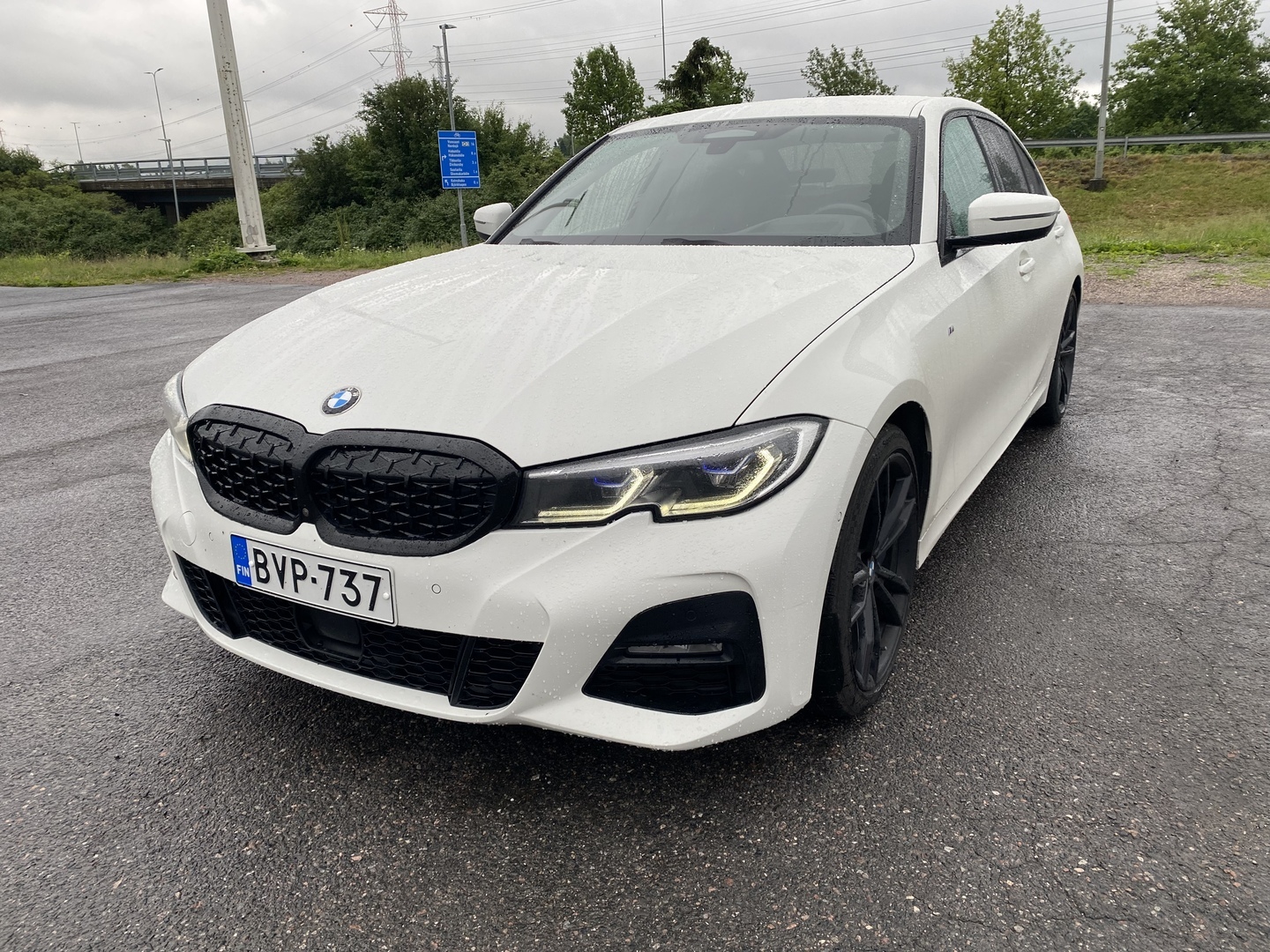 BMW - 320 - G20 Sedan 320d A xDrive Business M Sport // Gesture / M Sport / Laser / Harman & Kardon / HUD / Lisälämmitin // - Sedan