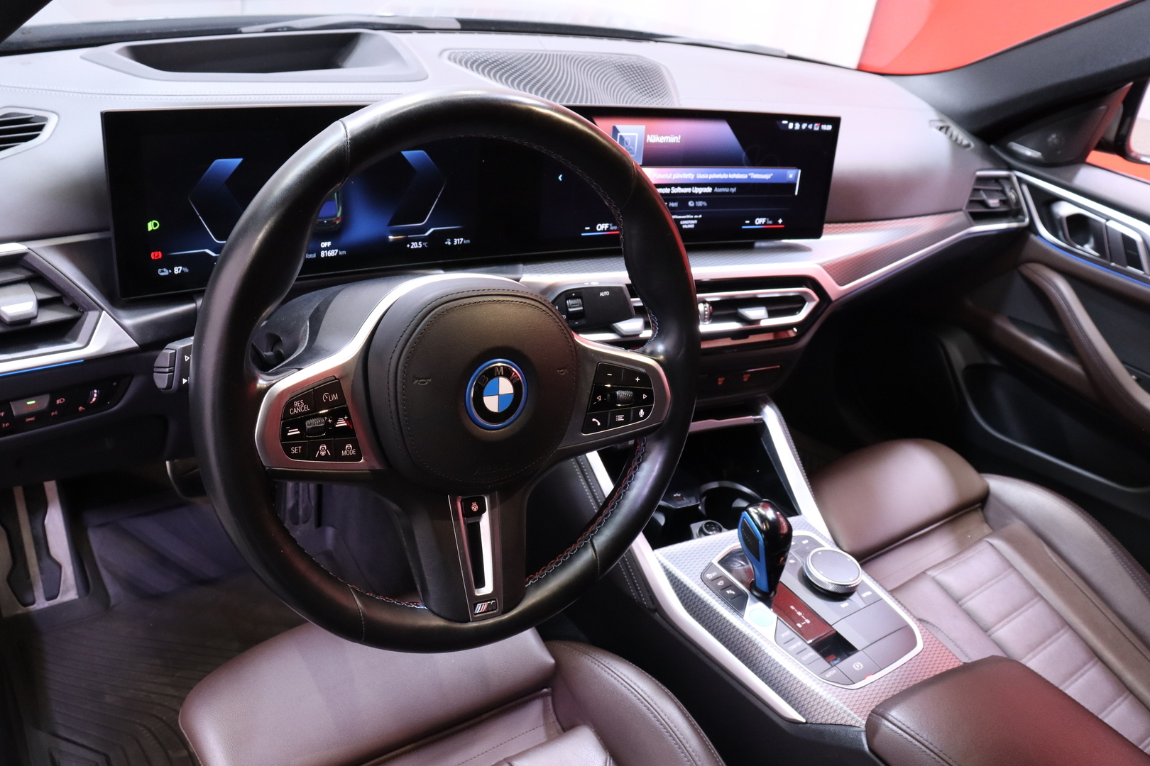 BMW - I4 M50 - Super Charged // Laser / Harman&Kardon / HUD / Lasikatto / Vetokoukku / ACC / 360° / Sanremo Green / Adapt. M-alusta // - Sedan