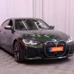 BMW - I4 M50 - Super Charged // Laser / Harman&Kardon / HUD / Lasikatto / Vetokoukku / ACC / 360° / Sanremo Green / Adapt. M-alusta // - Sedan
