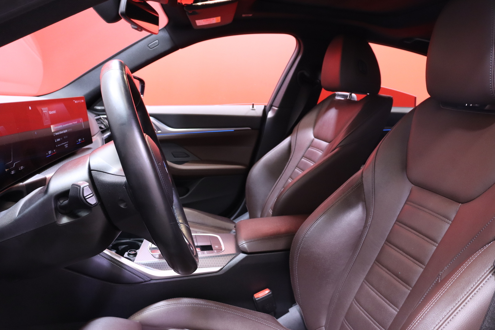 BMW - I4 M50 - Super Charged // Laser / Harman&Kardon / HUD / Lasikatto / Vetokoukku / ACC / 360° / Sanremo Green / Adapt. M-alusta // - Sedan