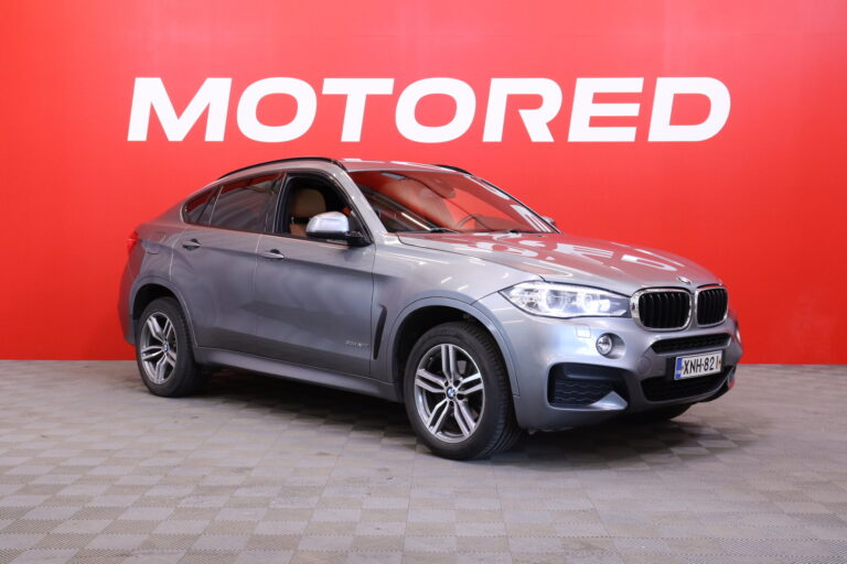 BMW - X6 - F16 xDrive30d A X Edition M Sport // Suomi-auto / Harman&Kardon / Koukku / Kattoluukku / Prof. Navi / Konjakki Nahat // - Maastoauto