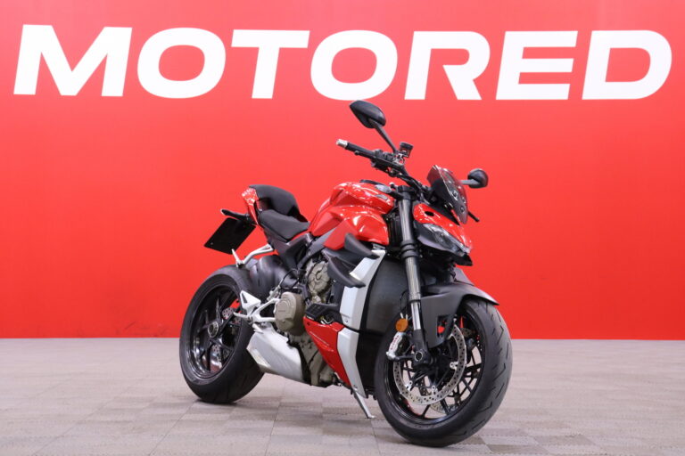 Ducati - STREETFIGHTER - V4 // Täydellinen merkkiliikkeen huoltokirja / Suomi-Pyörä / Wheelie control / Shifter // - Moottoripyörä