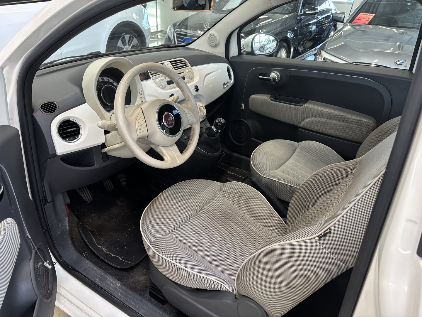 Fiat - 500 - Lounge 1,2 8v 69hv Bensiini - Viistoperä