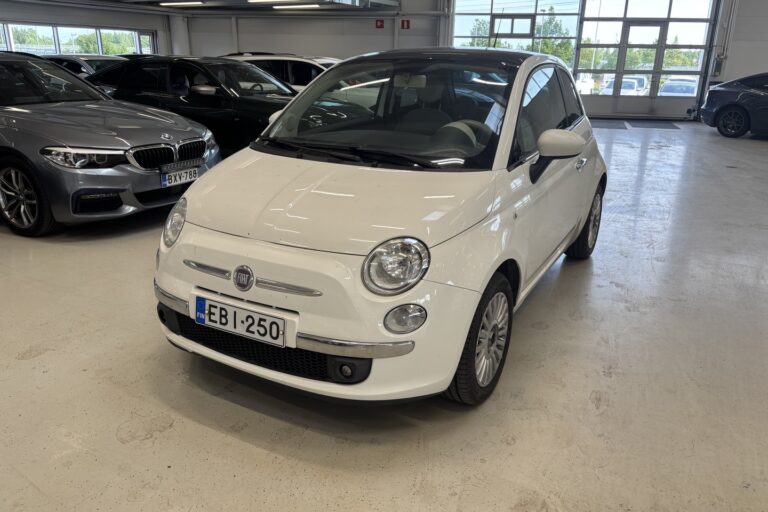 Fiat - 500 - Lounge 1,2 8v 69hv Bensiini - Viistoperä