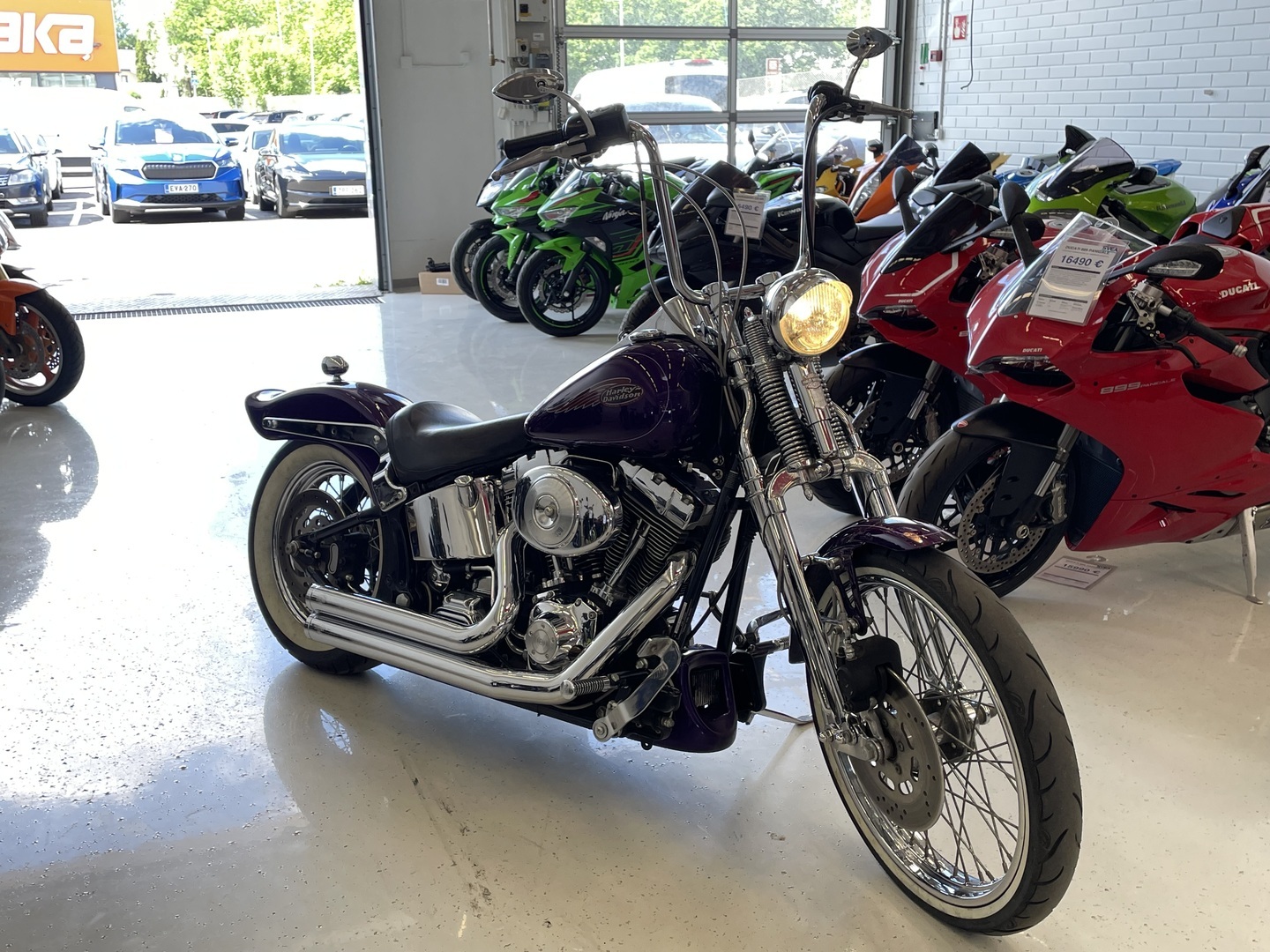 Harley-Davidson - SOFTAIL - FXSTS Softail Springer // Erikoisväri / Vance & Hines / Keyless // - Moottoripyörä
