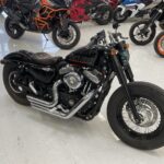 Harley-Davidson - SPORTSTER - XL 1200 X Forty-Eight // Suomi-pyörä / Vance Hines / Z Bar / Custom penkki // - Moottoripyörä