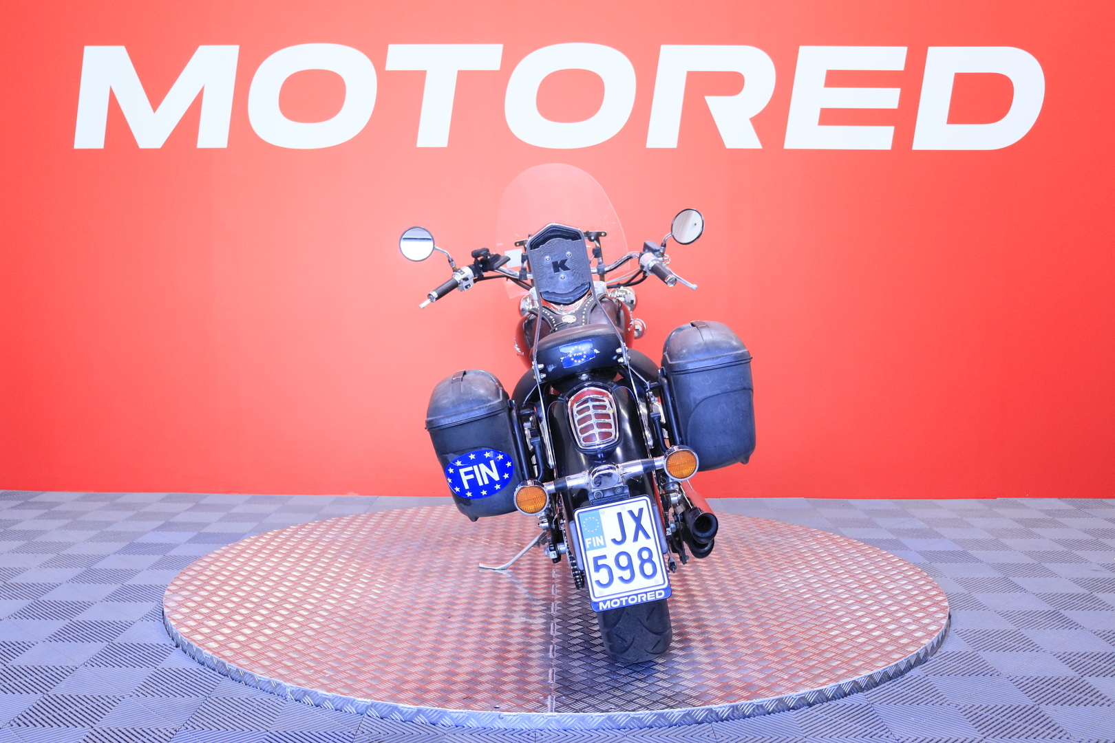 Honda - VT - 750C2 SHADOW // Myydään Huutokaupat.com! / Suomipyörä / Huollettu / Vance&Hines / Laukut / Tuulilasi // - Moottoripyörä