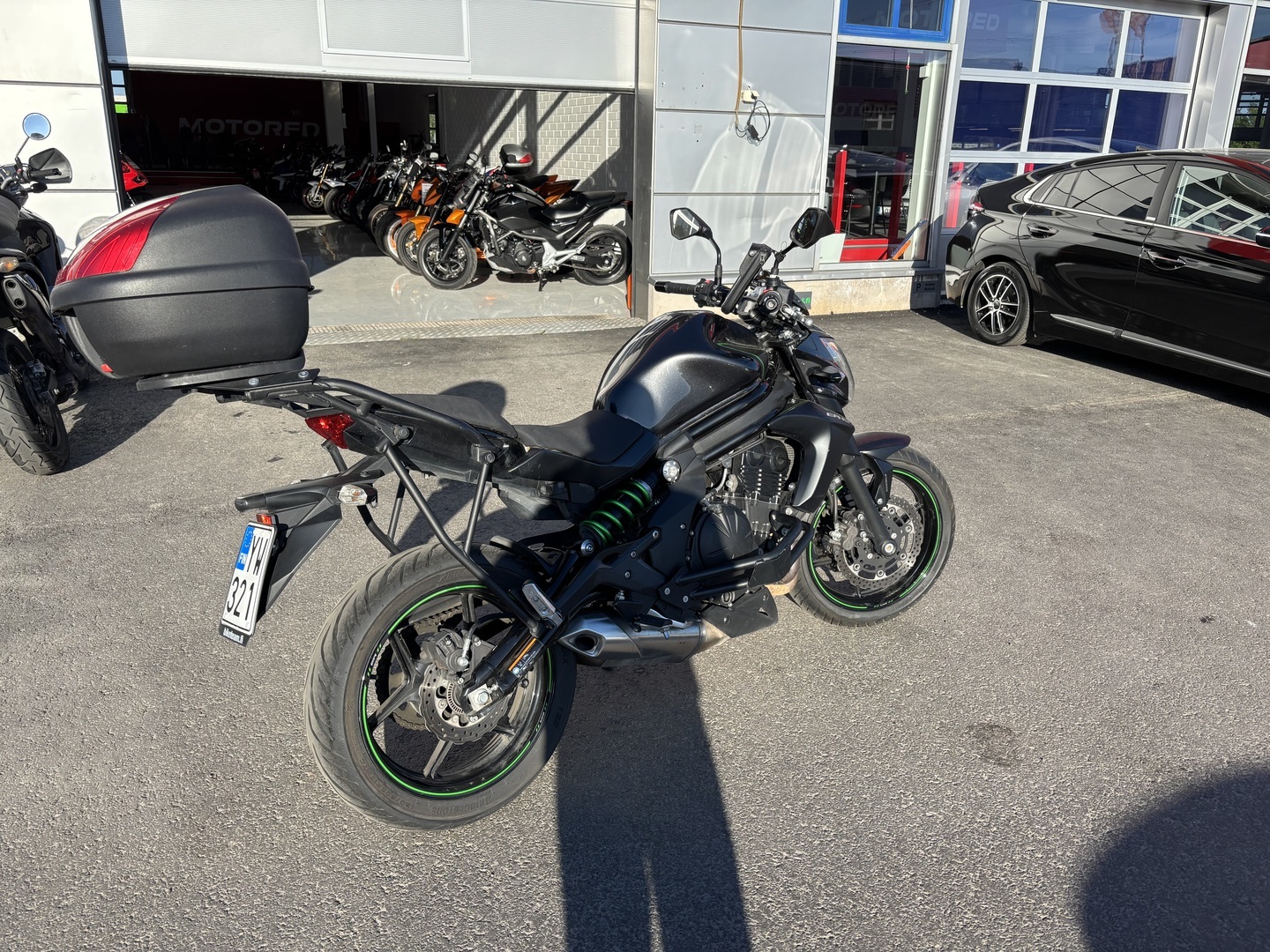 Kawasaki - ER-6N - // Juuri saapunut / ABS / Suomi-pyörä / Takalaukku // - Moottoripyörä