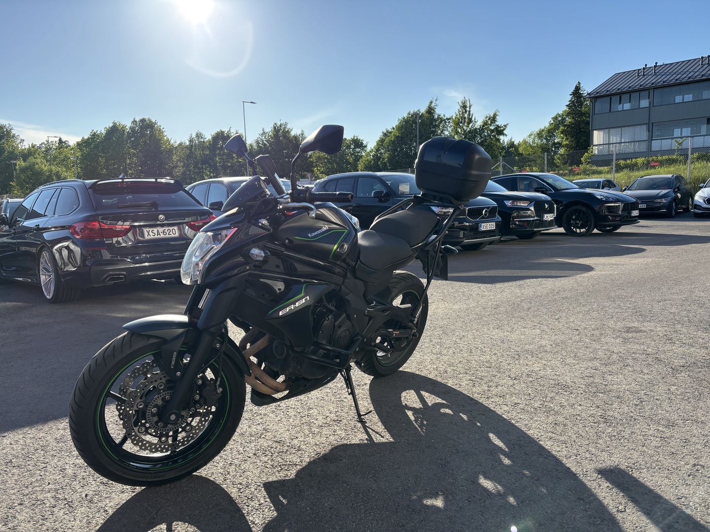 Kawasaki - ER-6N - // Juuri saapunut / ABS / Suomi-pyörä / Takalaukku // - Moottoripyörä