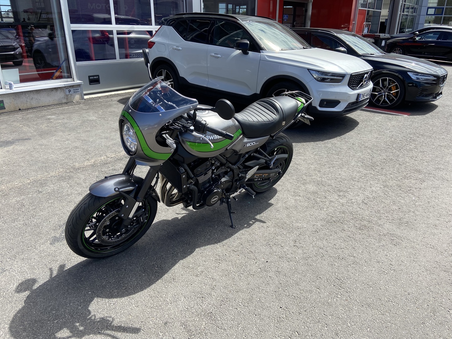 Kawasaki - Z - 900RS / Café Malli / K-TECH / Suomi-pyörä / Huoltokirja // - Moottoripyörä