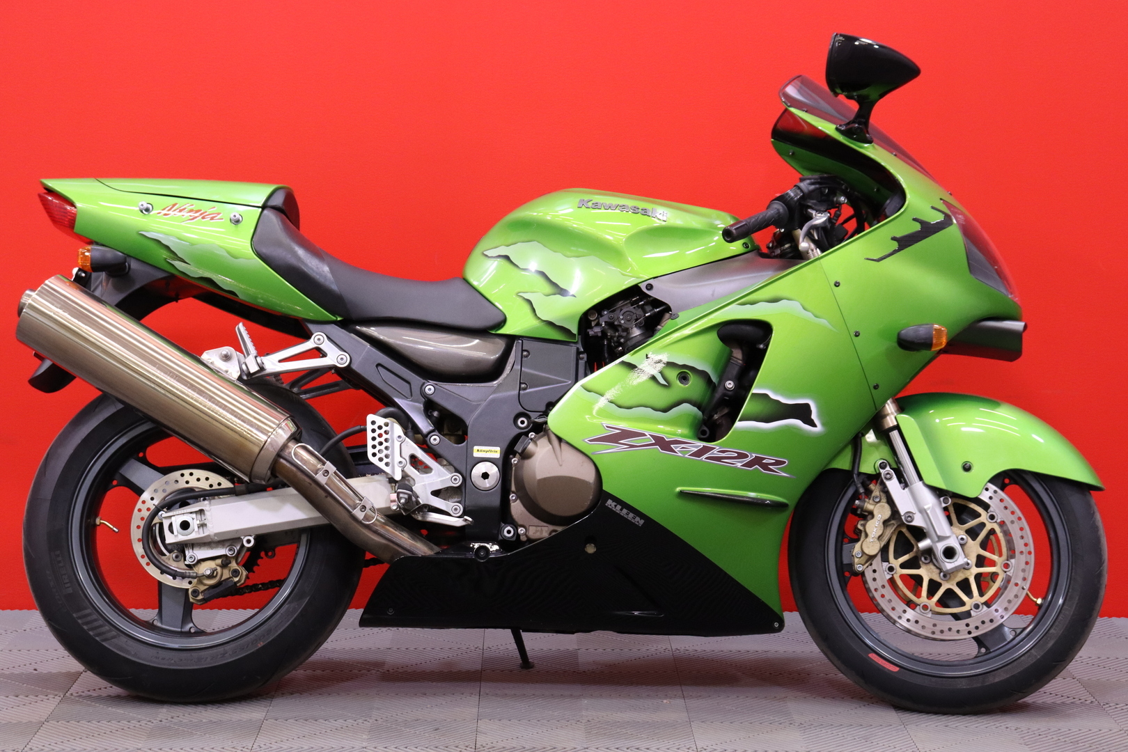 Kawasaki - ZX-12R - // Hienossa kunnossa! / Corsa- Renkaat / Huoltokirja // - Moottoripyörä
