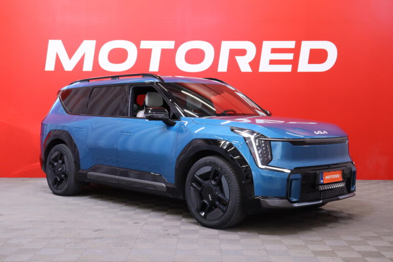 Kia - EV9 - GT-Line AWD 99,8kWh 384hv 7P 1st Edition // 360° / HUD / Panorama / Ilmastoidut penkit / LED / Meridian / Nahkapenkit // - Maastoauto