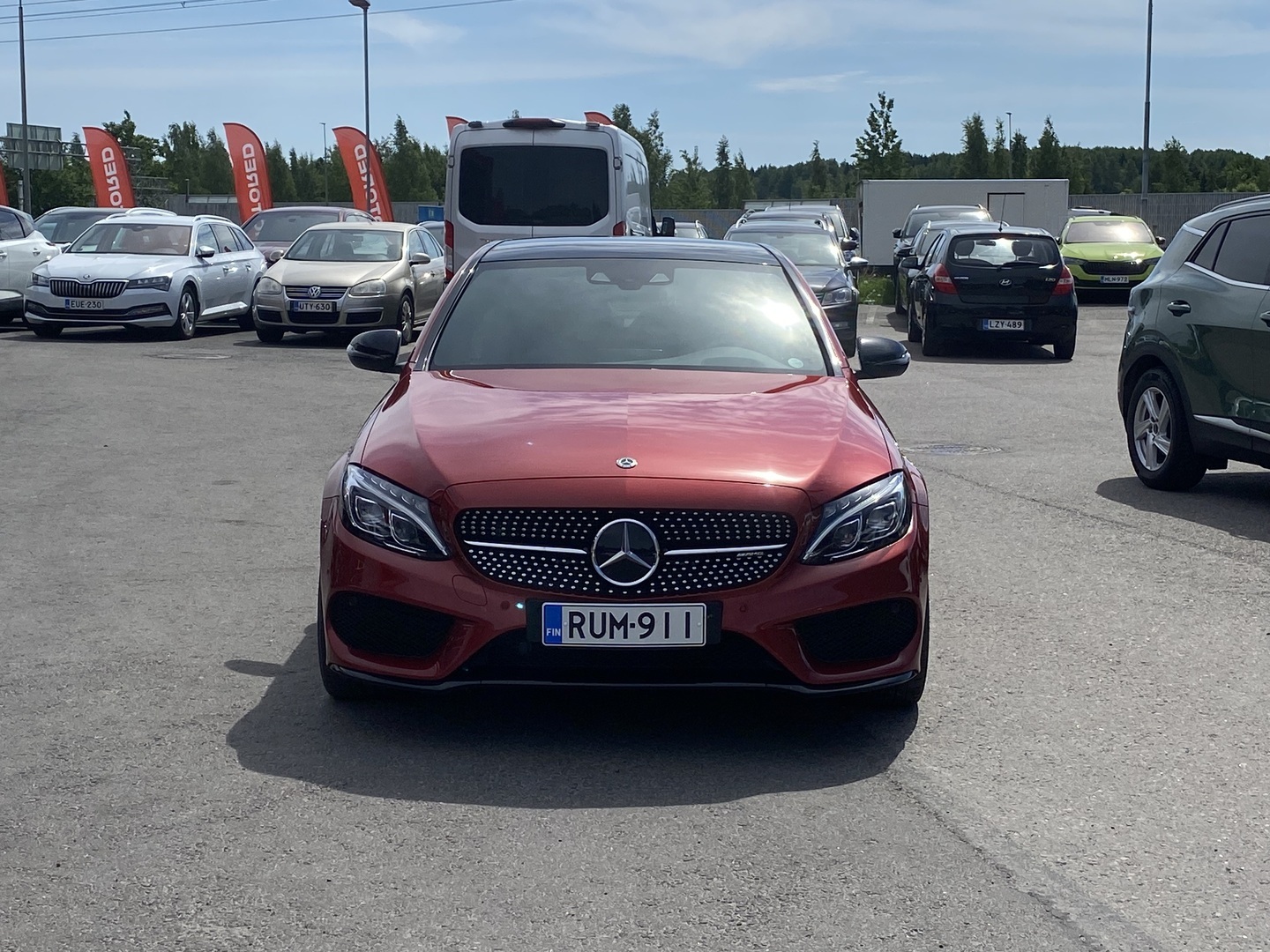 Mercedes-Benz - C 43 AMG - 4Matic A 9G // Burmester / HUD / Distornic+ / Panorama / Muistipaketti / Kamera / ILS LED // - Sedan