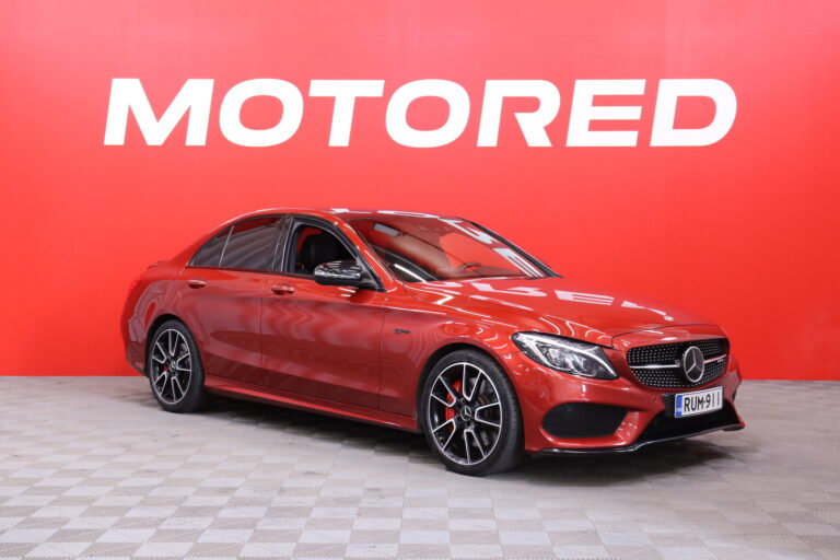 Mercedes-Benz - C 43 AMG - 4Matic A 9G // Burmester / HUD / Distornic+ / Panorama / Muistipaketti / Kamera / ILS LED // - Sedan