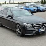 Mercedes-Benz - E - 220 D 4MATIC AMG // Webasto / Burmester / Multibeam / Kamera / Koukku / Night paketti - Farmari