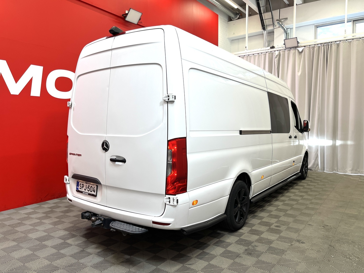Mercedes-Benz - Sprinter - 319CDI RWD-3,5/43 KB pitkä A3 Jatko-ohjaamo // sis. ALV / LED-ajovalot / V6 / Ilmawebasto / P-Kamera / - Pakettiauto
