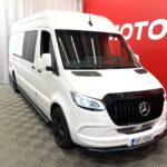 Mercedes-Benz - Sprinter - 319CDI RWD-3,5/43 KB pitkä A3 Jatko-ohjaamo // sis. ALV / LED-ajovalot / V6 / Ilmawebasto / P-Kamera / - Pakettiauto