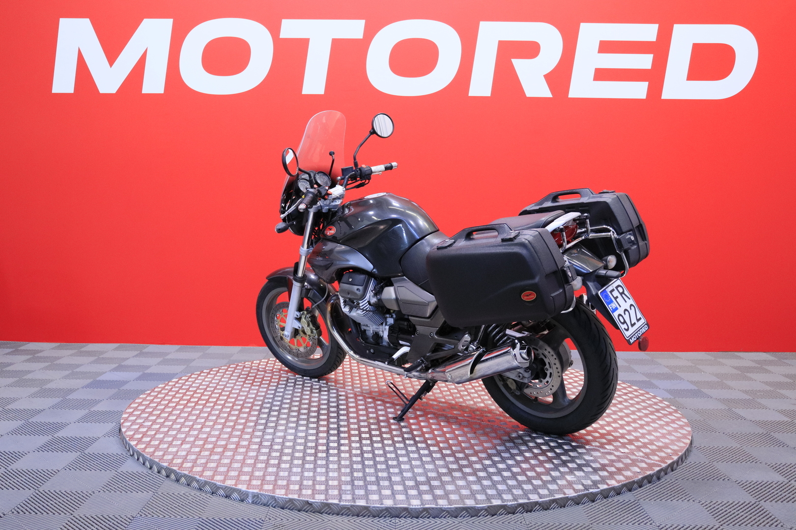 Moto Guzzi - Breva - 750 // Myydään Huutokaupat.com / 2x laukut / Hyvät renkaat // - Moottoripyörä