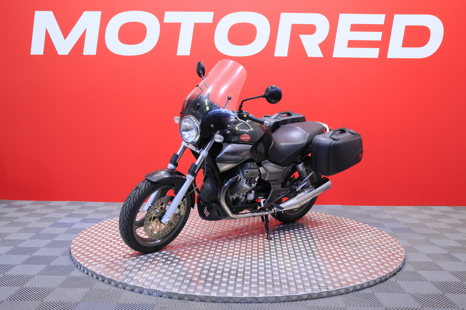 Moto Guzzi - Breva - 750 // Myydään Huutokaupat.com / 2x laukut / Hyvät renkaat // - Moottoripyörä