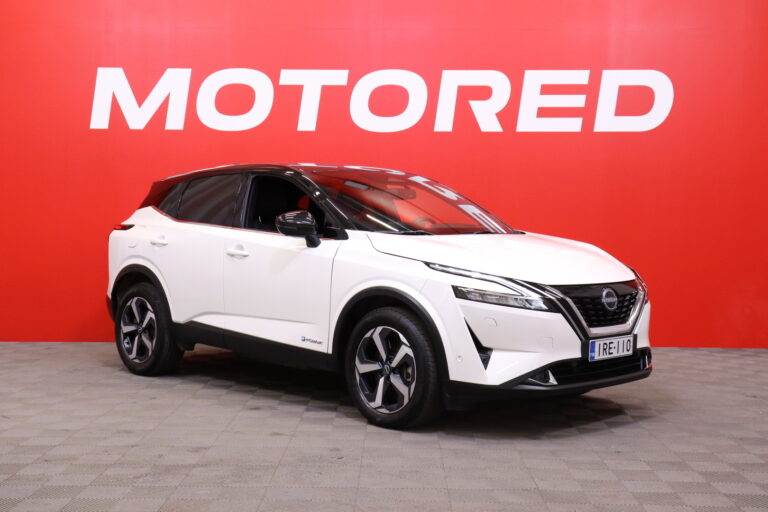 Nissan - Qashqai - e-POWER 2WD Tekna 2-tone // Suomi-auto / HUD / Ajoavustin / 360° / AppleCarPlay / ACC / Navi // - Maastoauto