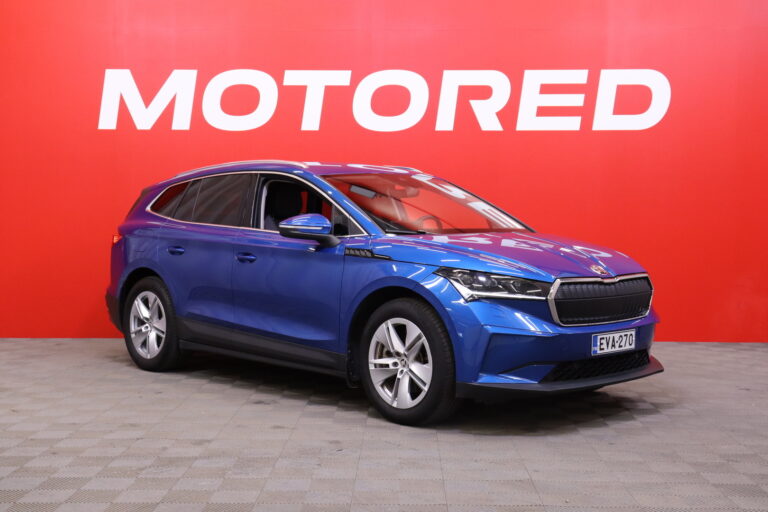 Skoda - Enyaq - 85 BusinessLine // 1-om. Suomi-auto / Matrix / Muistipenkki / ACC / Koukku / Kamera / Navi / Lämpöpumppu // - Maastoauto