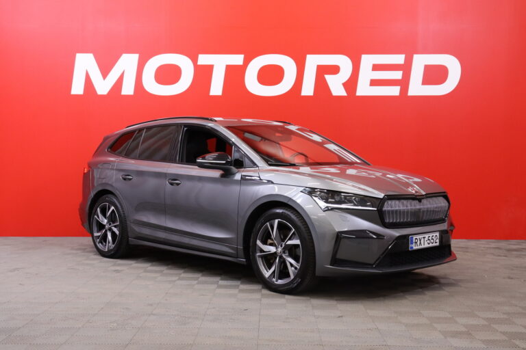 Skoda - Enyaq - iV 80x Sportline / Matrix LED / ACC / Koukku / Kamera / Canton / ILP / Hieronta / Muistipenkit - Maastoauto