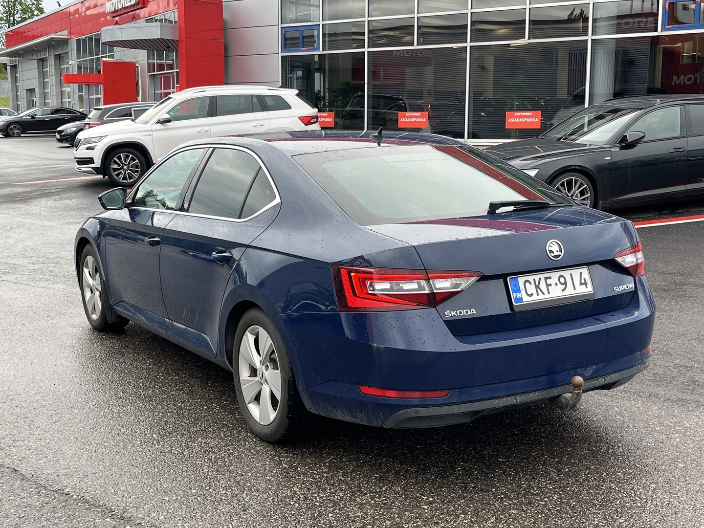 Skoda - Superb - 2,0 TDI 150 Ambition DSG Autom. // Suomi-auto / Webasto / P.tutkat / Koukku / ACC / BLIS / MirrorLink // - Sedan