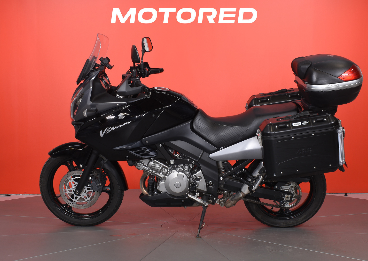 Suzuki - DL - 1000 V-Strom // 3x-laukut / Navi / Kahvalämppärit / - Moottoripyörä