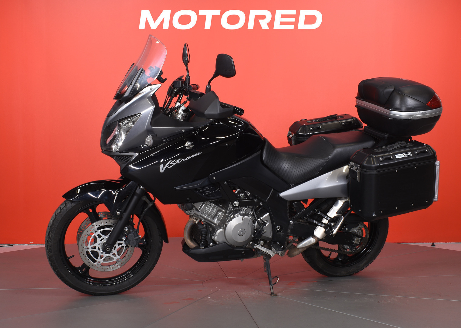 Suzuki - DL - 1000 V-Strom // 3x-laukut / Navi / Kahvalämppärit / - Moottoripyörä