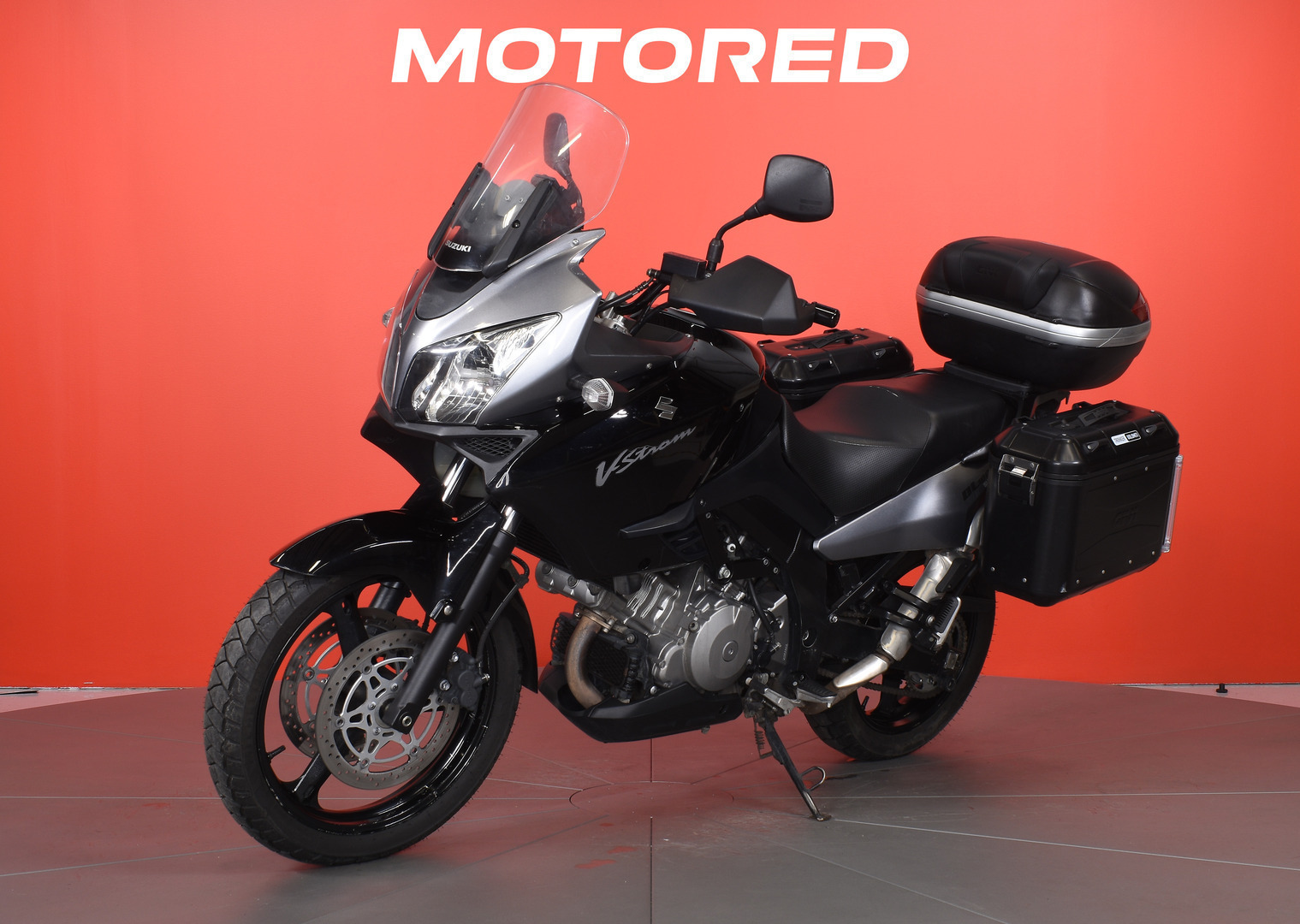 Suzuki - DL - 1000 V-Strom // 3x-laukut / Navi / Kahvalämppärit / - Moottoripyörä