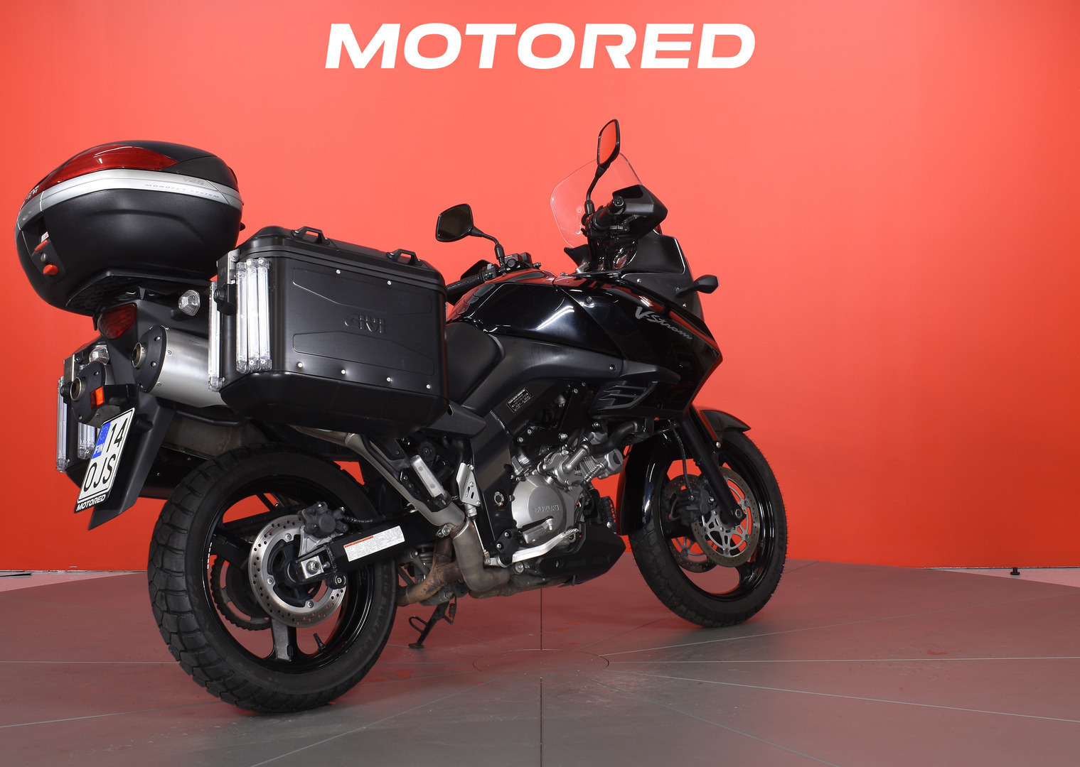 Suzuki - DL - 1000 V-Strom // 3x-laukut / Navi / Kahvalämppärit / - Moottoripyörä